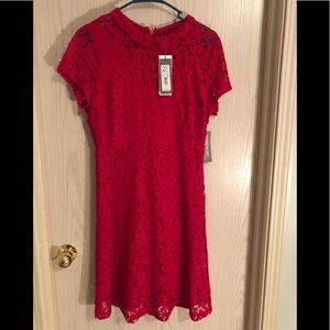Red Lace Dress